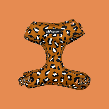 Adjustable Harness - Spotted Burnt Orange